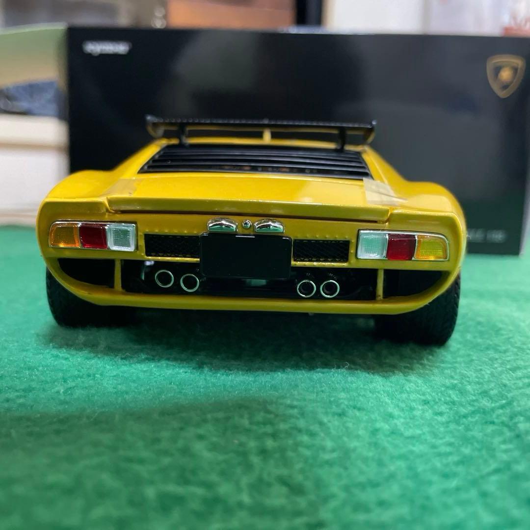 【1/18 ミニカー】京商　ランボルギーニ・ミウラ　SVR イエロー