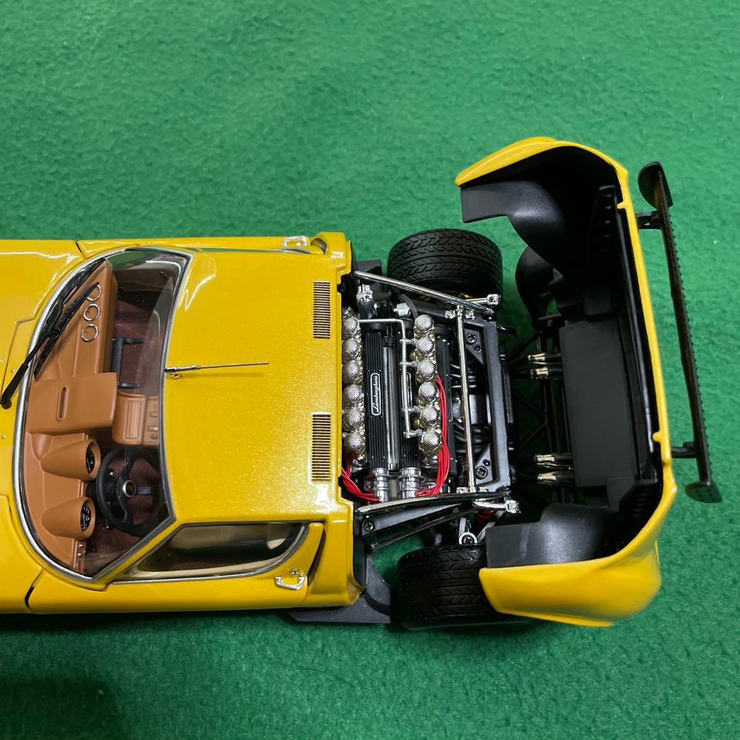 【1/18 ミニカー】京商　ランボルギーニ・ミウラ　SVR イエロー