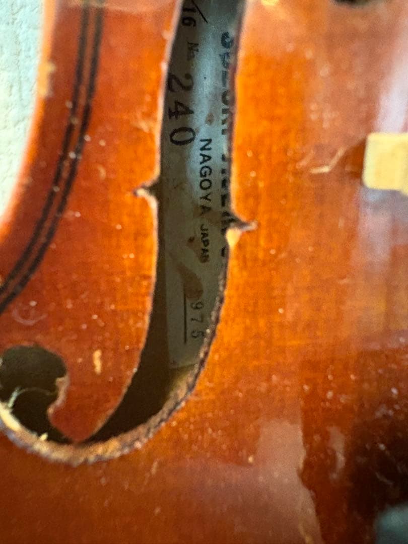 1/16 1975年製　分数バイオリン