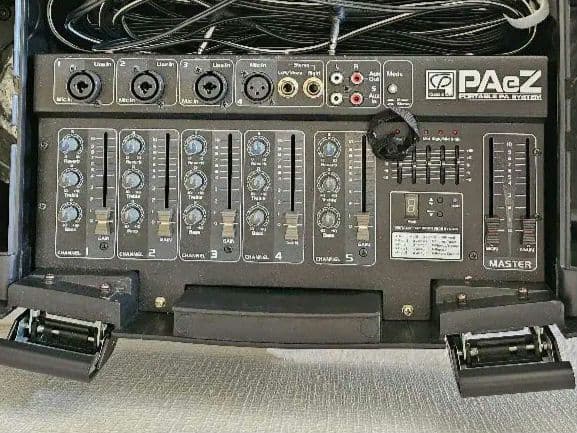 【ジャンク】なんほう 簡易PAスピーカー付 収納ケース付き 部品取り