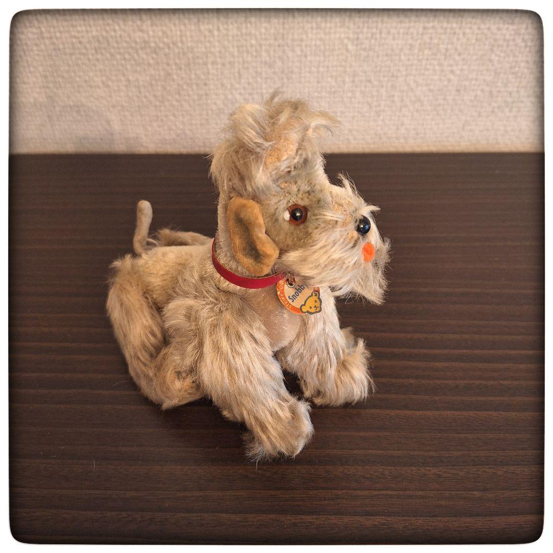 【犬 プードル Snobby スノビー】ヴィンテージ シュタイフ 美品