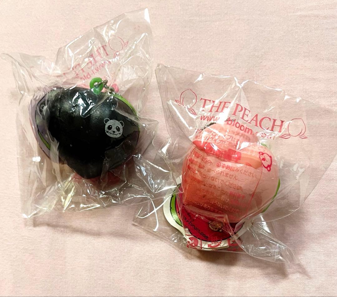 オールドブルーム THE PEACH ジェル桃 絵柄入り ピーチ スクイーズ