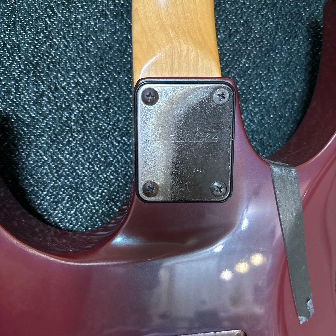 アイバニーズ　エレキギター　パープル