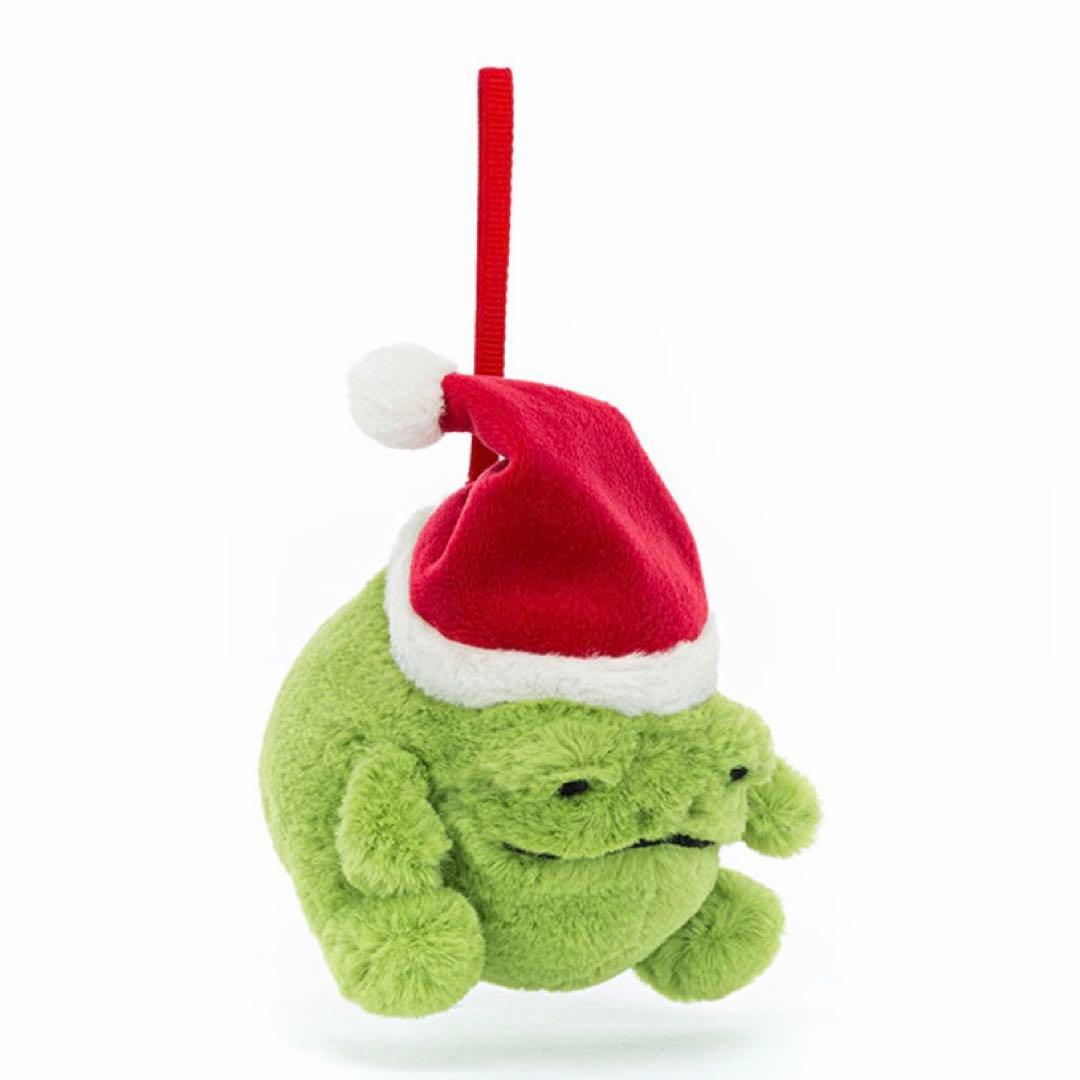 新品　ジェリーキャット　オーナメント　ツリー　カエル　サンタ　クリスマス