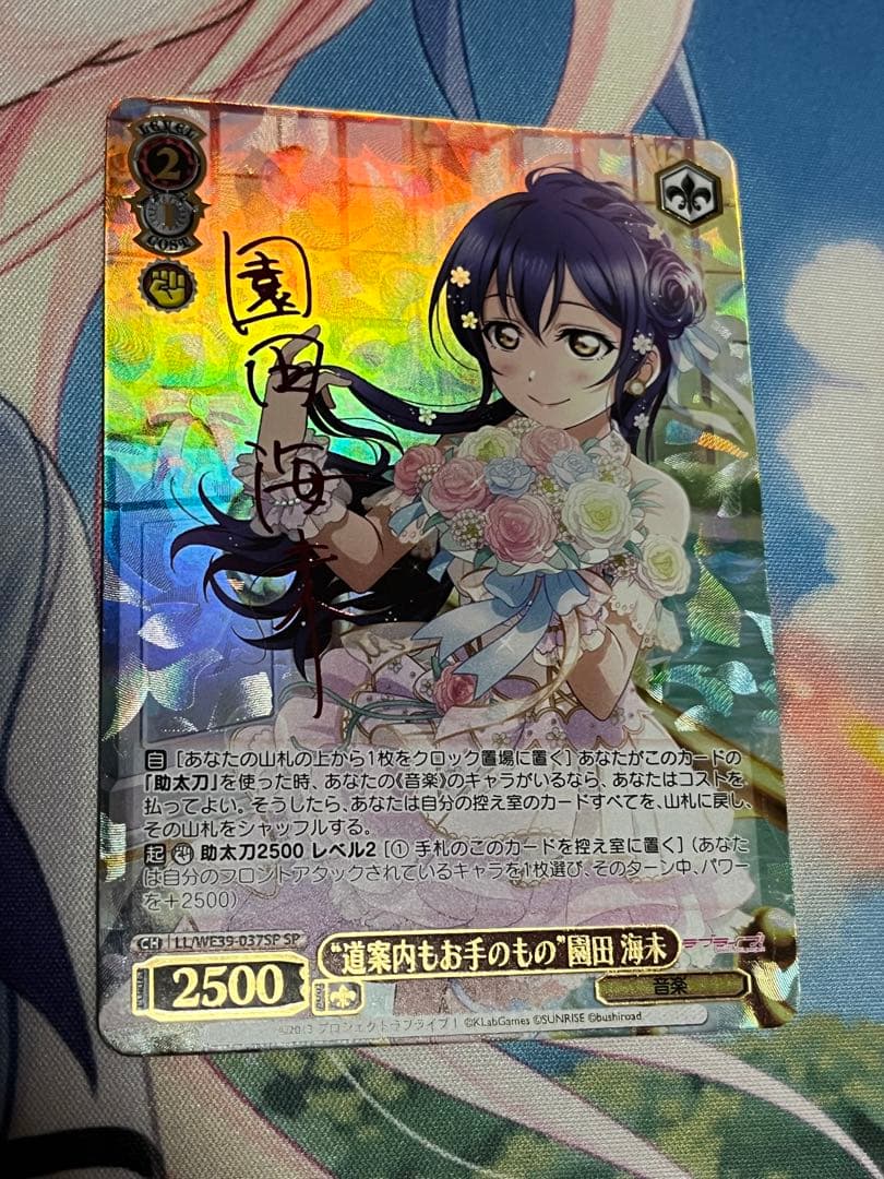 ヴァイスシュヴァルツ道案内もお手のもの園田海未SP ラブライブ