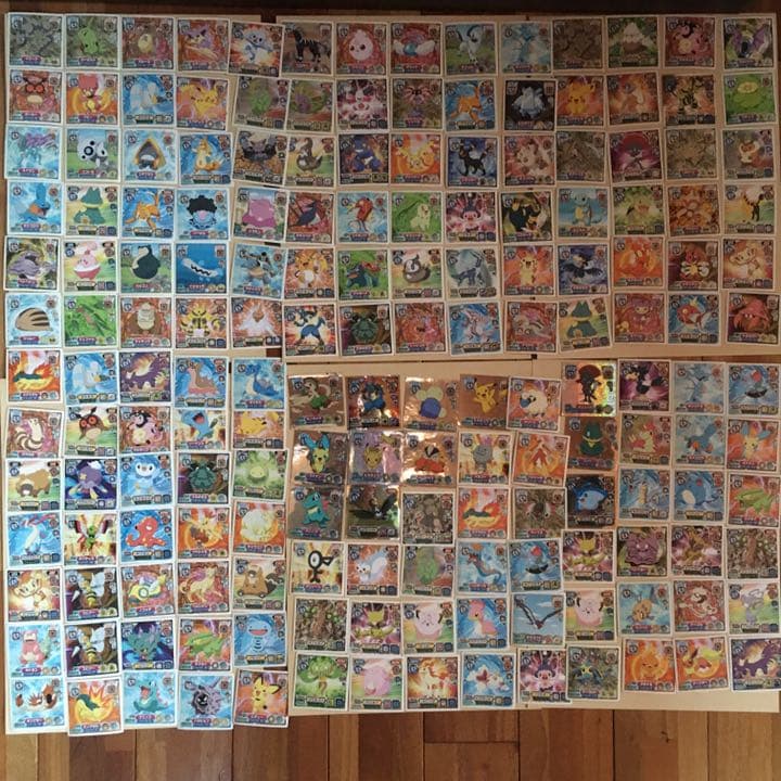 ポケモン　シール　カード 超希少】ポケモン シール 烈伝 金銀 技 ムウマ ネイティ 列伝