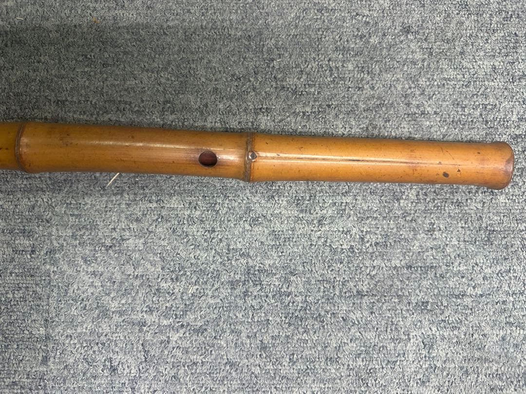 古竹尺八・根竹】1尺8寸前後 / 装飾・リメイク向け（ジャンク扱い）