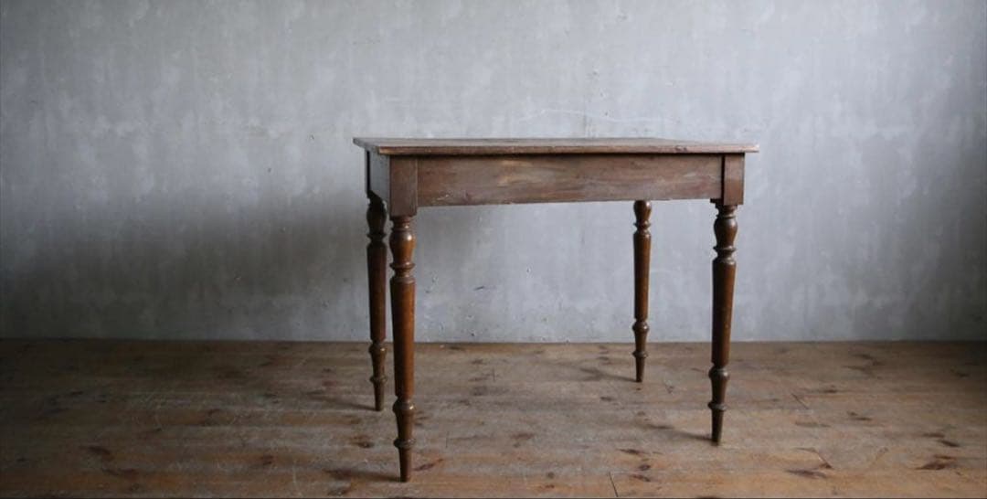 フランスアンティーク　木製　テーブル