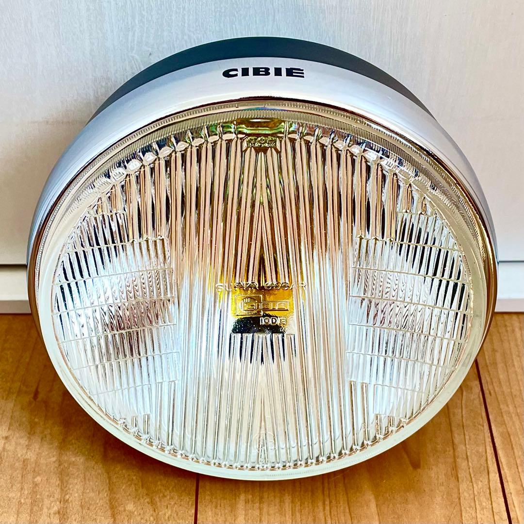 当時物 シビエ 凹み ヘッドライト CIBIE 極美品