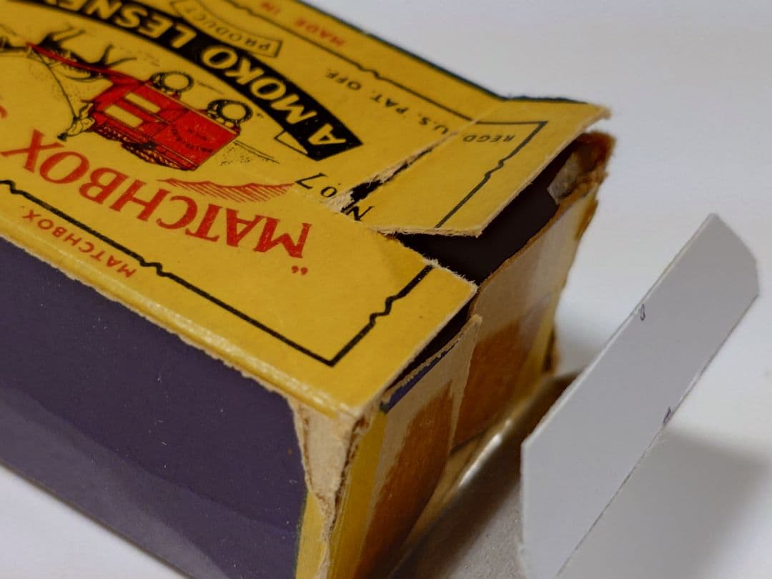 ミニカー MATCHBOX No.7 Horse Drawn Milk Float