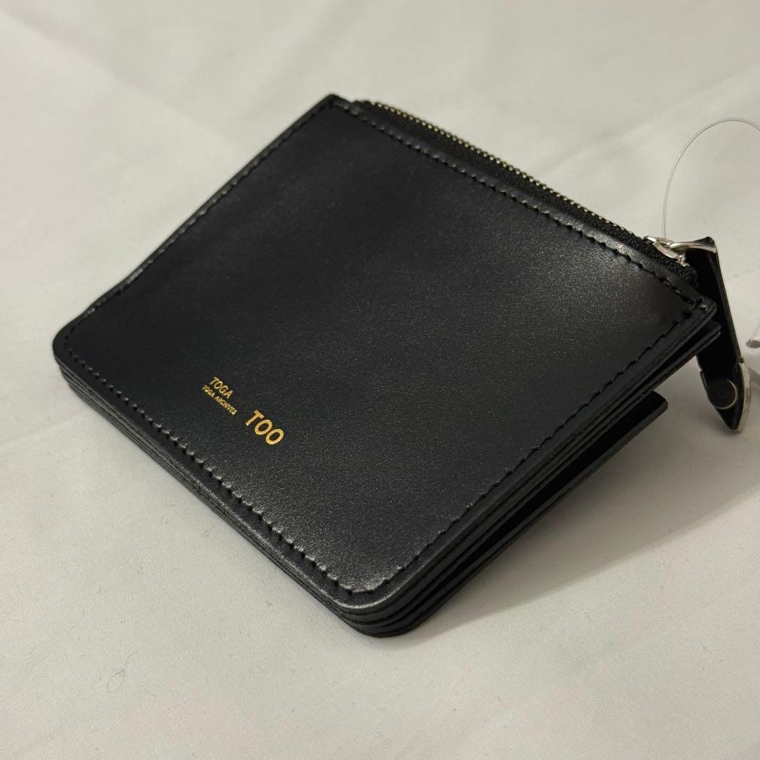 TOGA レザー 財布 ウォレット 黒 カードケース 新品 トーガ