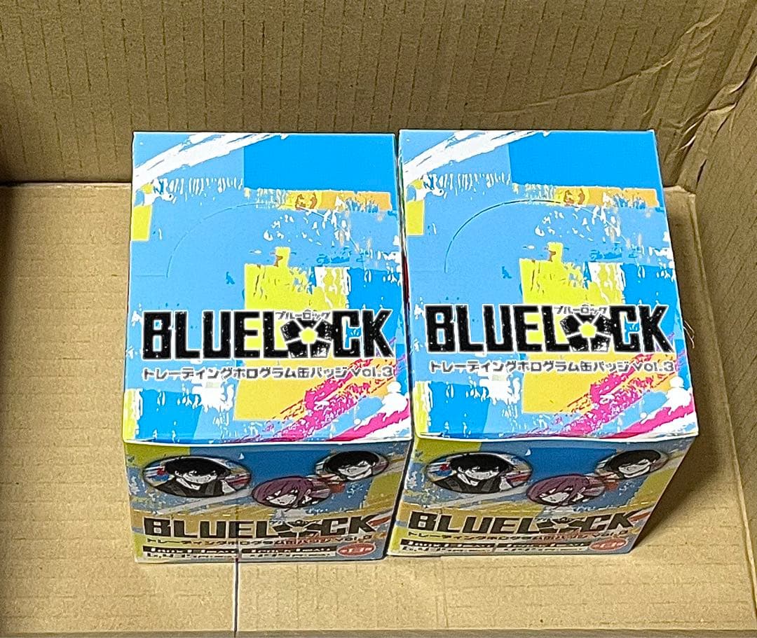BLUELOCK トレーディングホログラム缶バッジ Vol.3 2box 未開封