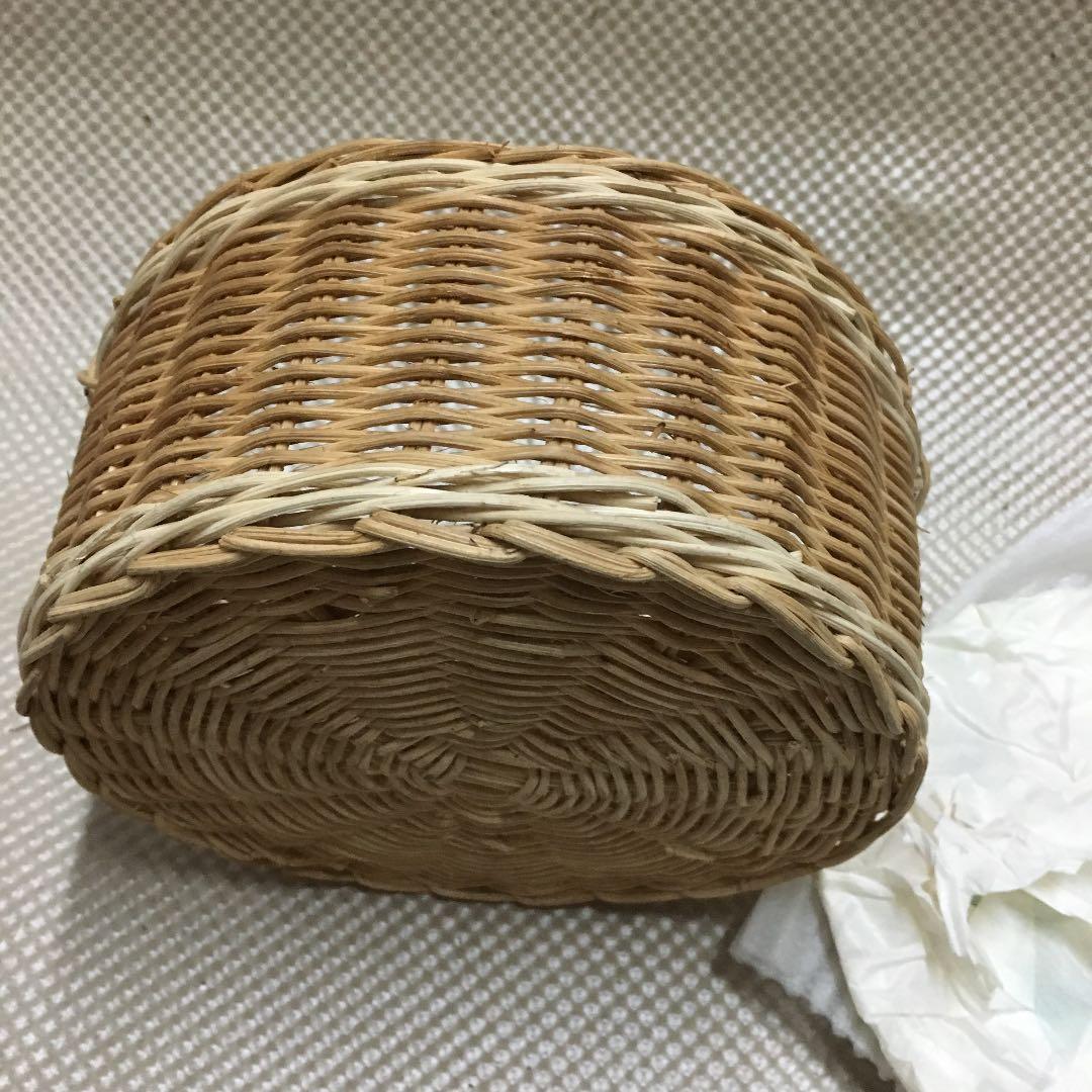 0653　富永陶園 ポピーすかし絵変わり ケーキセット カゴ付