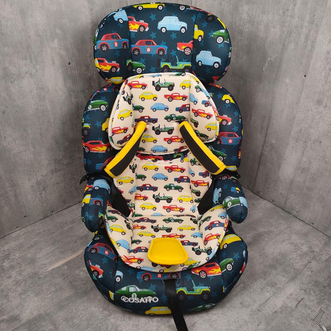 【迅速発送】コサット　COSATTO ZOOMI チャイルドシート 車柄