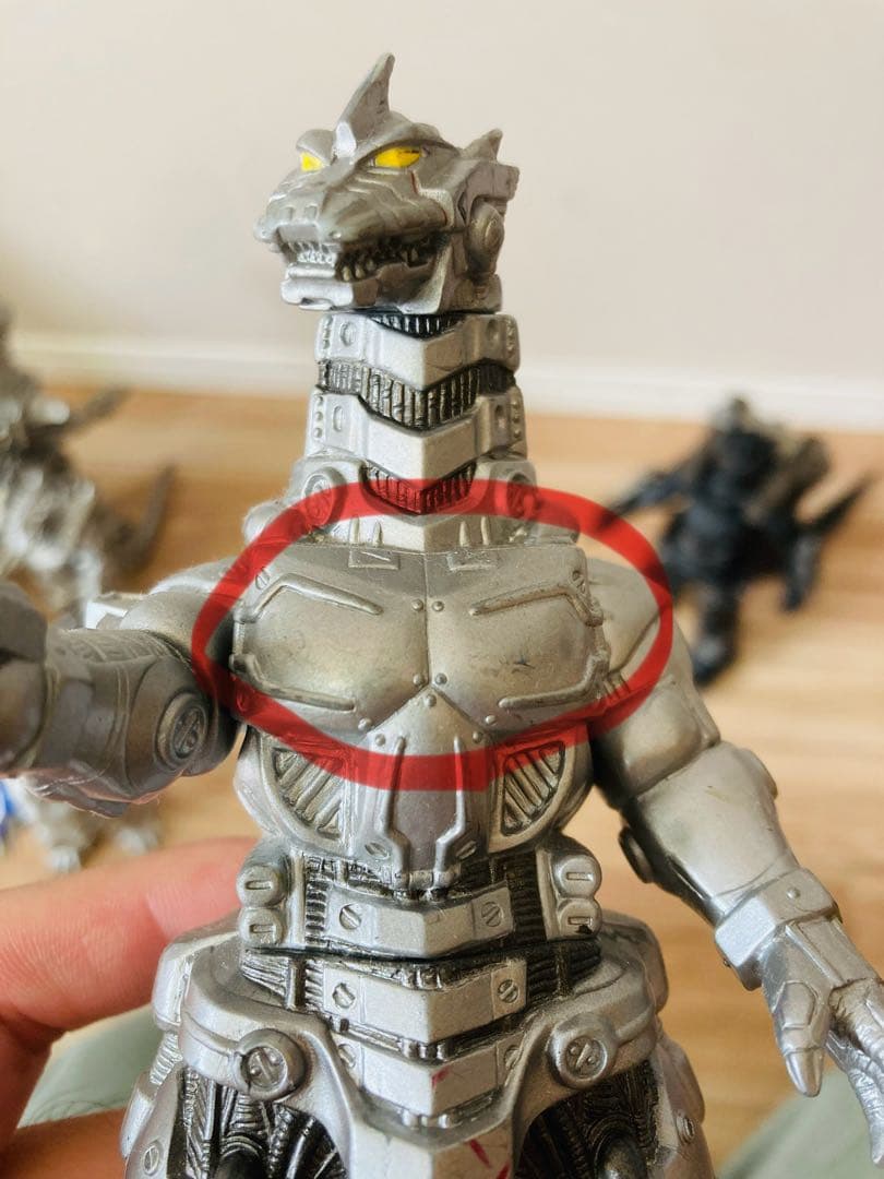 メカゴジラ　ソフビ　ムービーモンスター　まとめ売り　機龍　マスターディテール