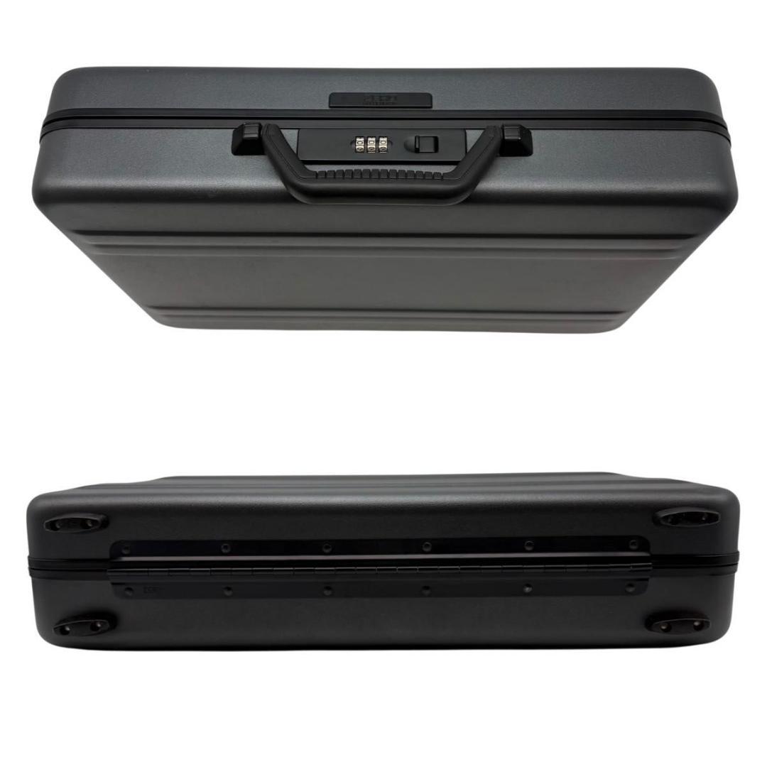 美品 ゼロハリバートン アタッシュケース 2way ビジネス ガンメタ　グレー