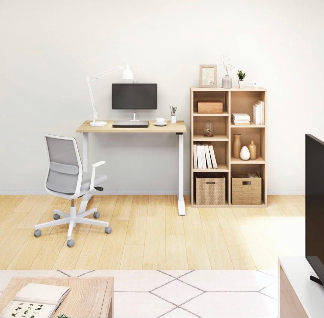 新品未使用 コクヨ 昇降デスク スタンジットダブル 135×67.5