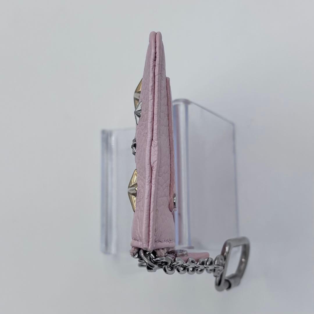✨超美品✨ JIMMY CHOO スター スタッズ ケース キーリング付