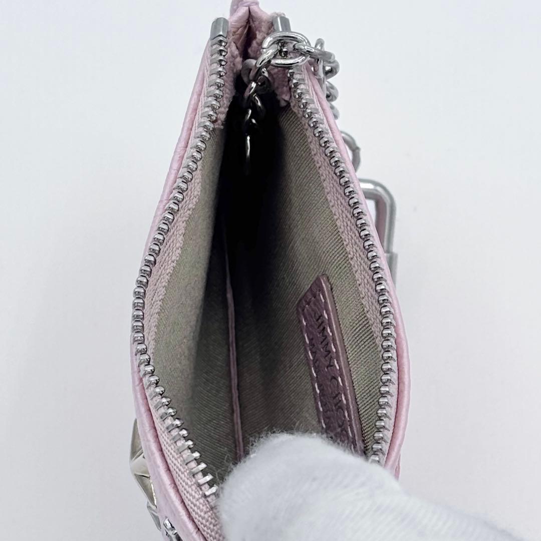 ✨超美品✨ JIMMY CHOO スター スタッズ ケース キーリング付
