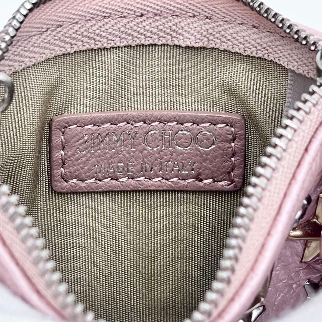 ✨超美品✨ JIMMY CHOO スター スタッズ ケース キーリング付