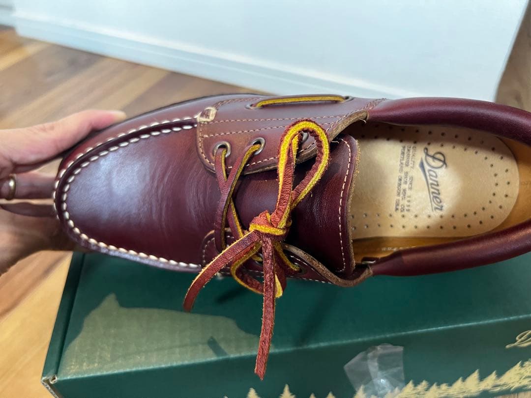 <新品>Danner ボートシューズ サイズ25 (箱アリ)