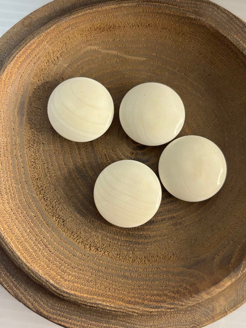 囲碁 碁石 蛤 177個 那智黒 168個 ケース付き　洗浄済み ハマグリ