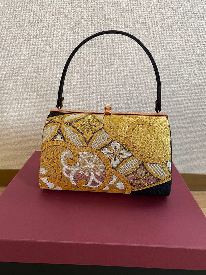 成人式　和装バッグ　草履　セット　日本製