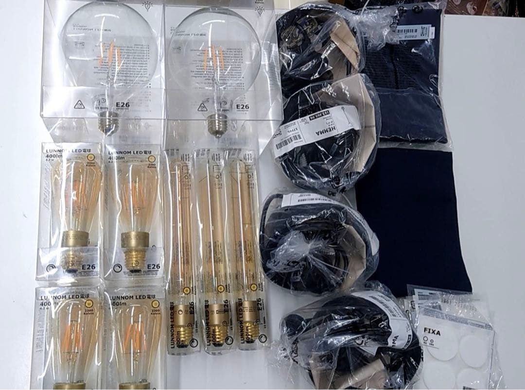 【tomdog】IKEA LUNNOM LED電球　セット売り lunnom-led-bulb-e26-150-lumen-