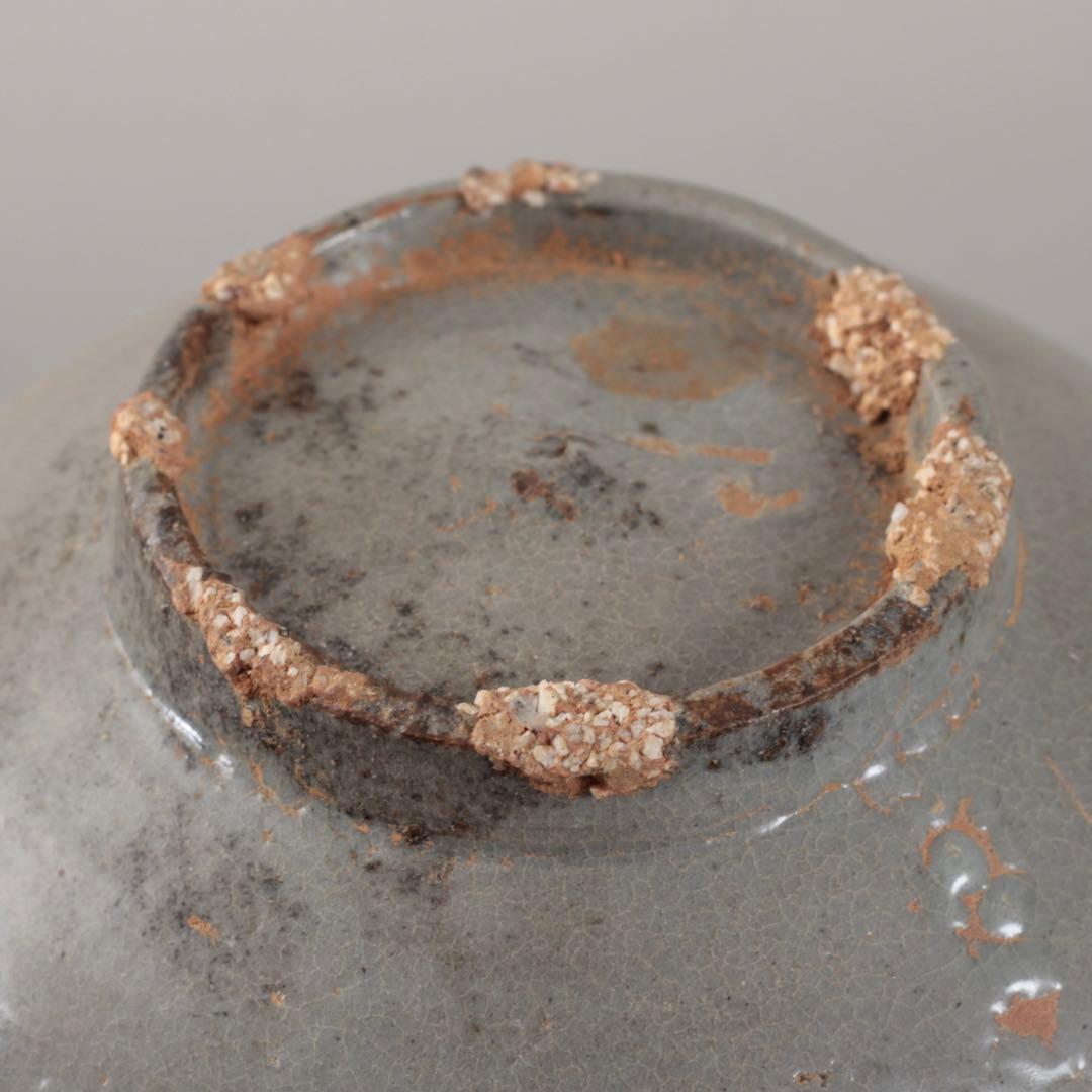 李朝 前期 堅手 壺 朝鮮美術 古美術 古道具 アンティーク 工芸品