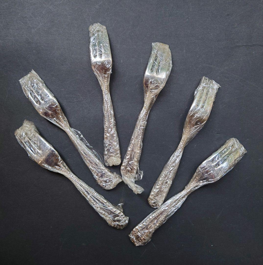 Chinacraft of London ケーキフォーク 6本 銀 ビンテージ