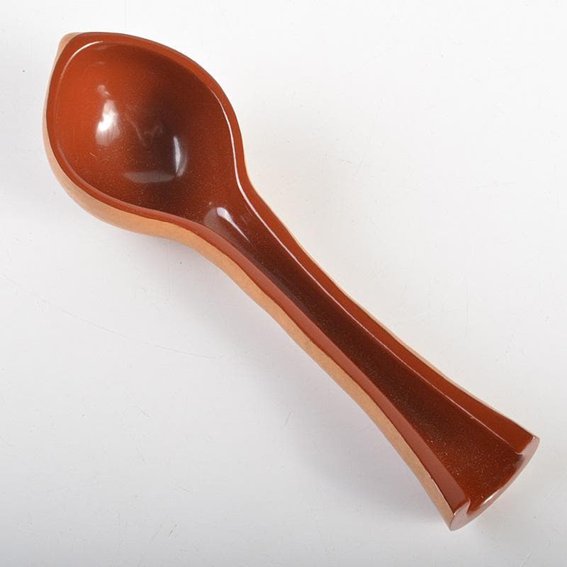 茶道具　塗師　七代駒沢利斎　春舟作　瓢内塗物　瓢杓　柄杓　共箱　M　R7356