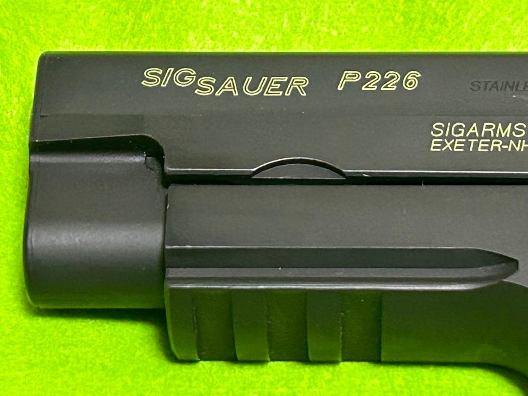 タナカ SIG P226 レイルドフレーム 未発火 オールHW モデルガン