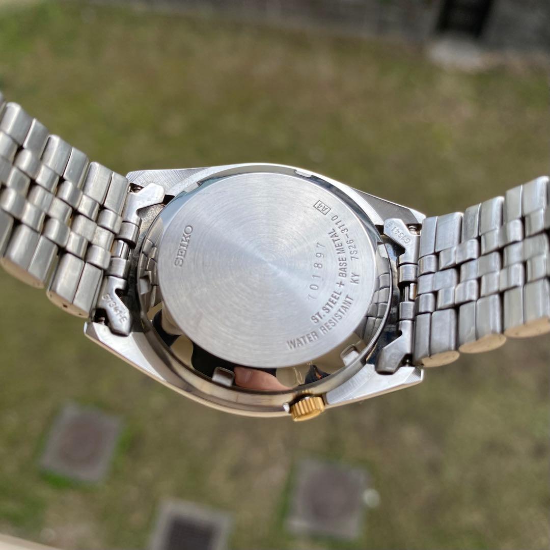 SEIKO 5 自動巻 7s26-3110セイコーファイ。