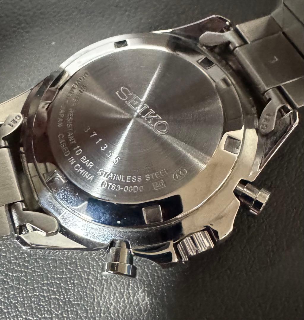 セイコーセレクションクロノグラフSBTR027