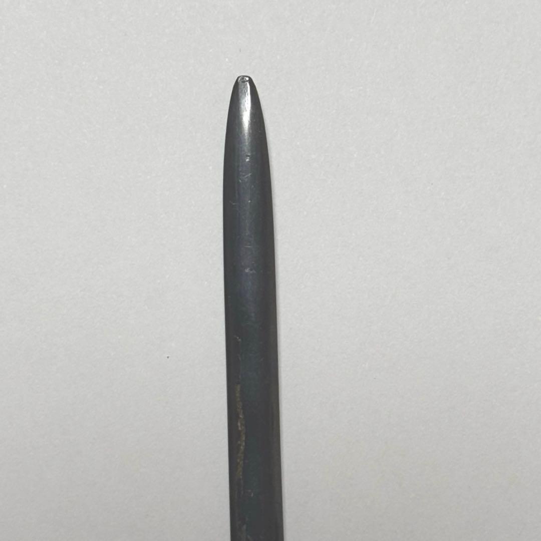 笄　刀装具　流水に水鳥図　赤胴魚々子地　金象嵌色絵