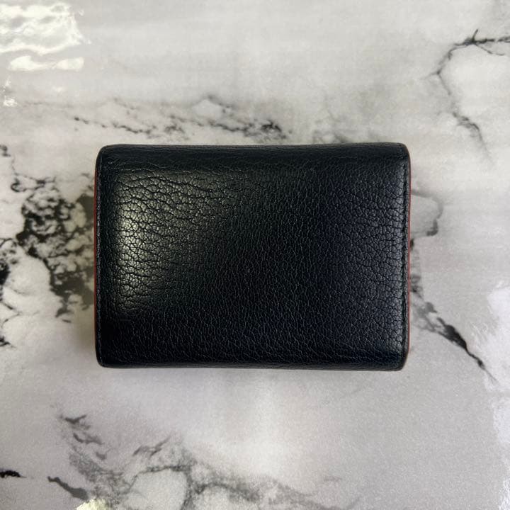 一 番 安いレディース - ミュウミュウ 三つ折り財布 マドラス ハート