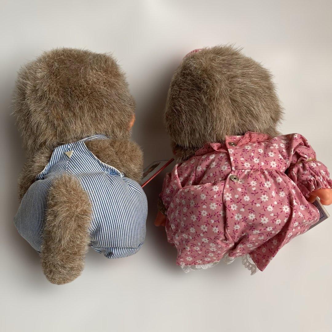 セキグチ　ふた子のモンチッチシリーズ　おじいちゃんとおばあちゃんの２体セット