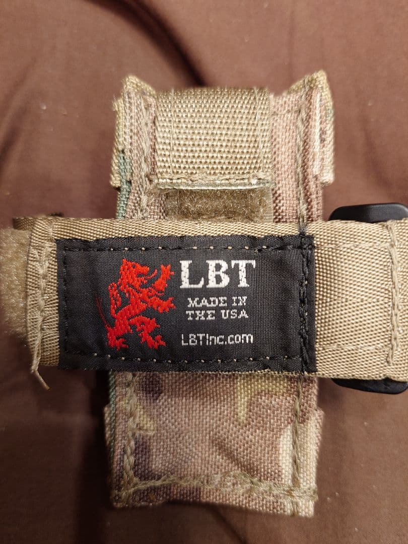 LBT 2626A　GPS リストポーチ　美品 実物 LBT-2626A GPS リストポーチ マルチカム 赤タグ - BLACK LINE