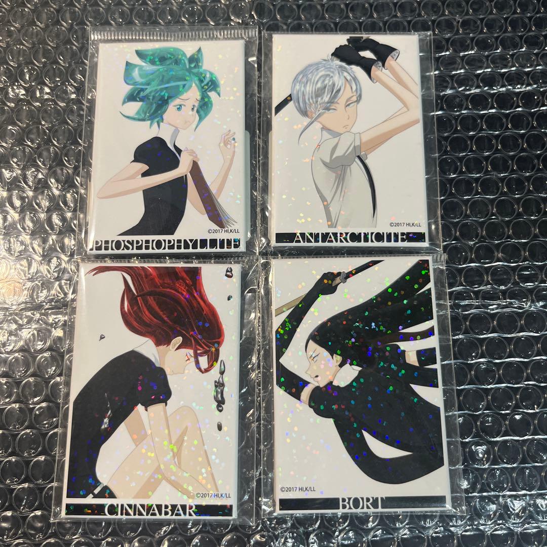 宝石の国 缶バッジ フォスフォフィライト ＆ アンタークチサイト 2点セット