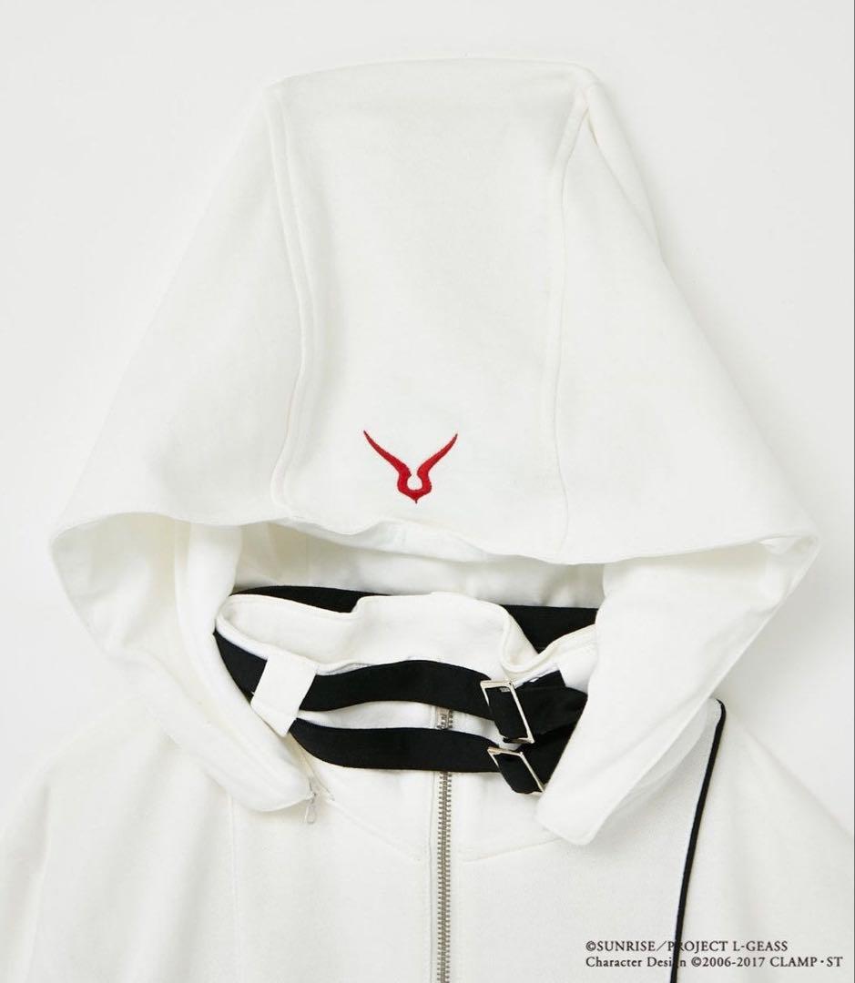 コードギアス × R4G C.C 拘束衣 FULL ZIP HOODIE