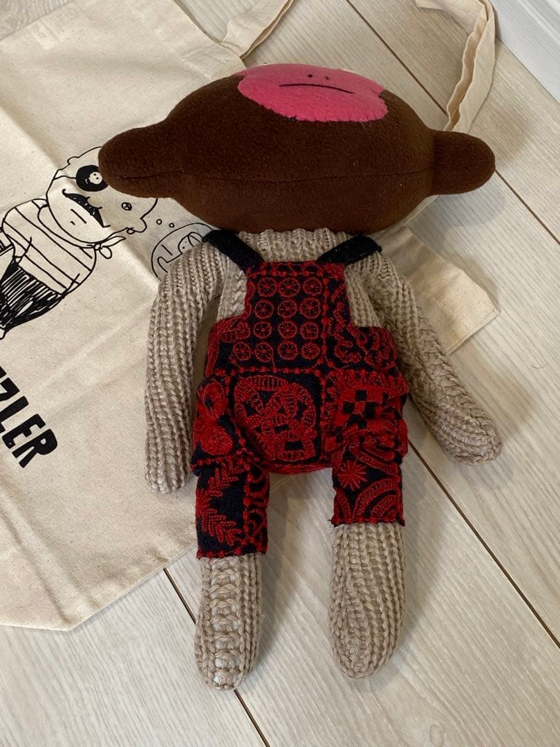 Miyu様専用 ボビーダラス 超美品 お猿さん 手作り一点もの エコバッグ