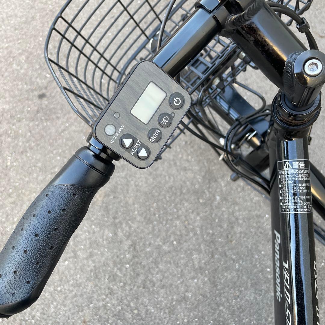 パナソニック新型電動アシスト自転車スポーツ型 ブラック