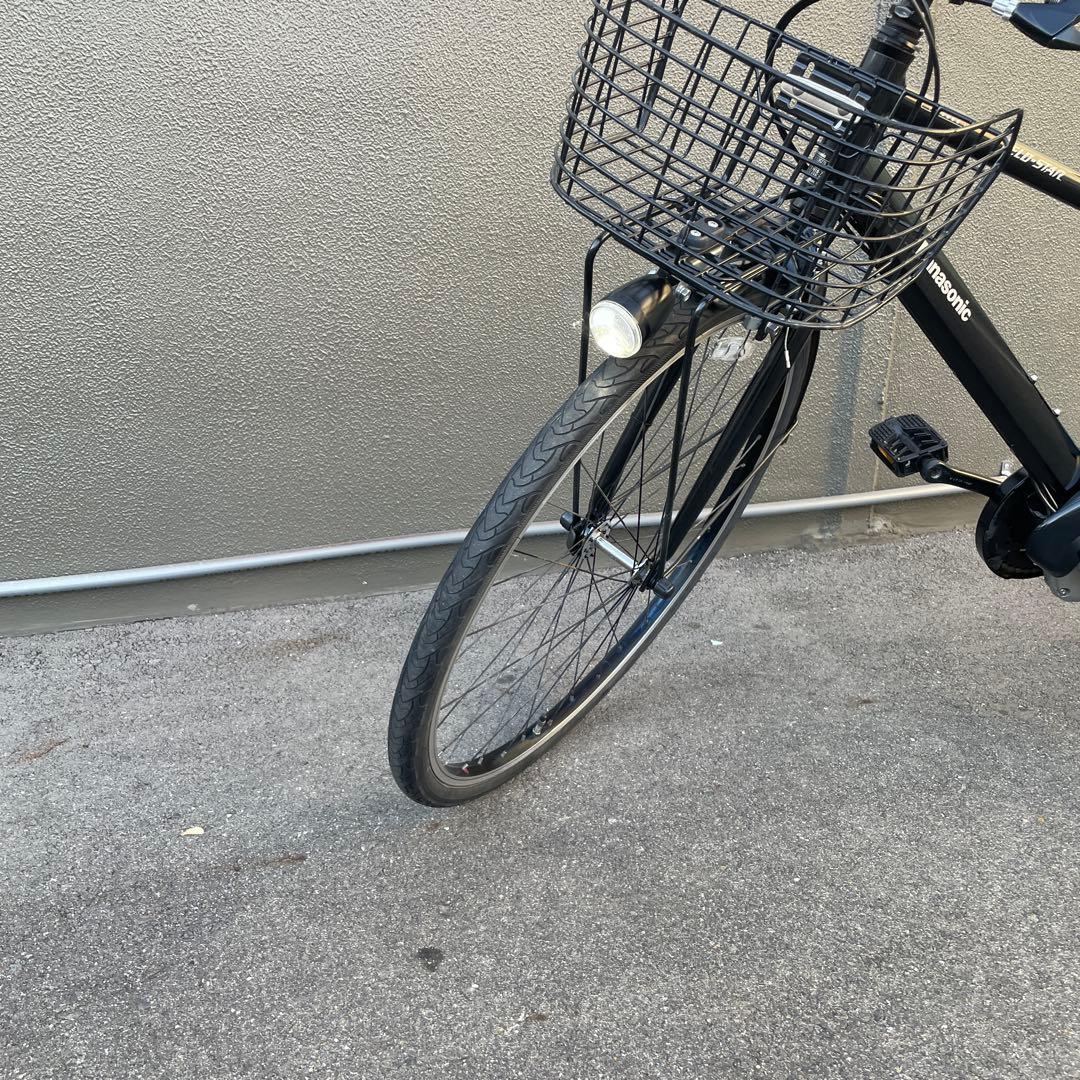 パナソニック新型電動アシスト自転車スポーツ型 ブラック