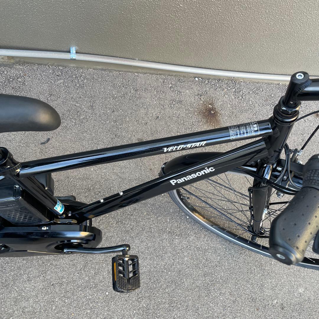 パナソニック新型電動アシスト自転車スポーツ型 ブラック