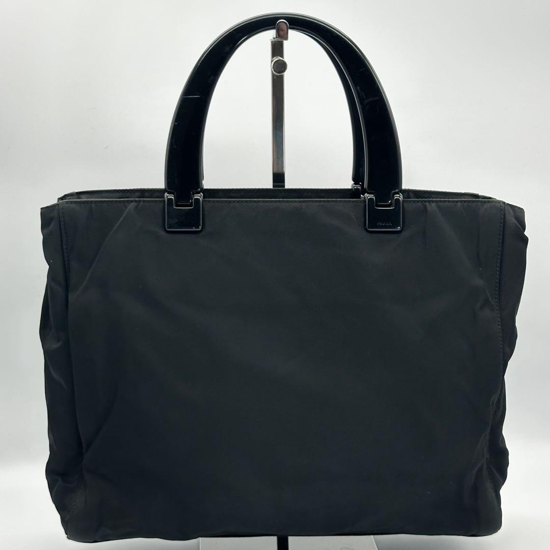 プラダ ナイロン ハンドバッグ ブラック ヴィンテージ アーカイブ