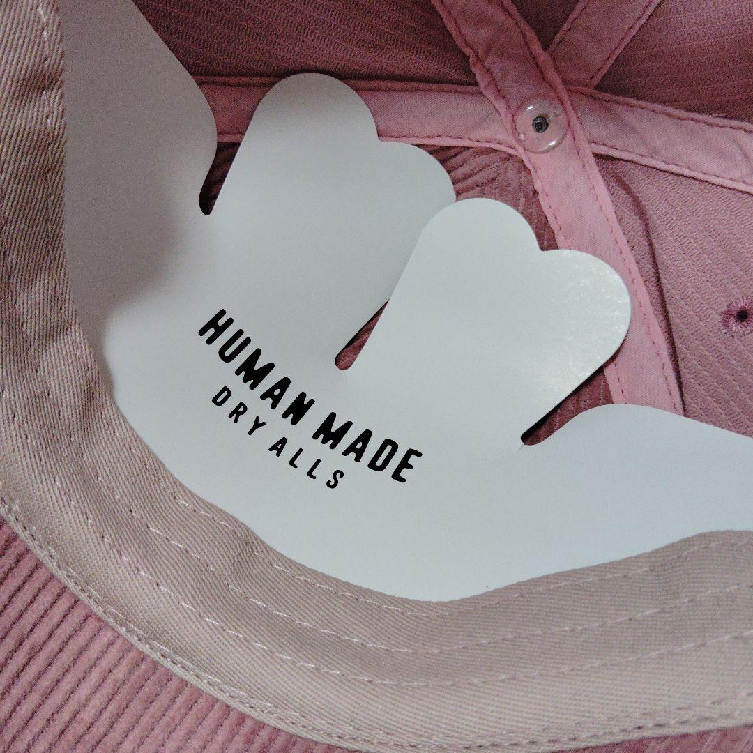 HUMAN MADE コーデュロイキャップ ピンク - メルカリ