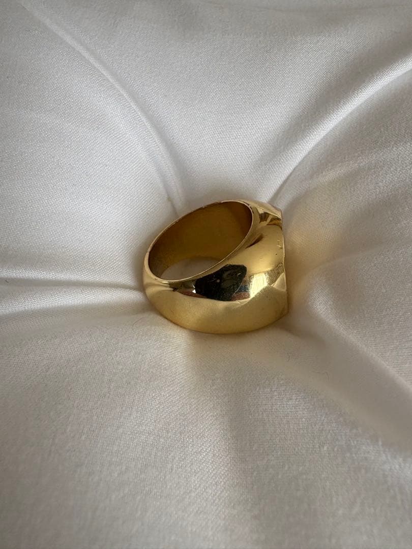 【希少】90s OLD STUSSY カレッジリング ドル ピース L/XL