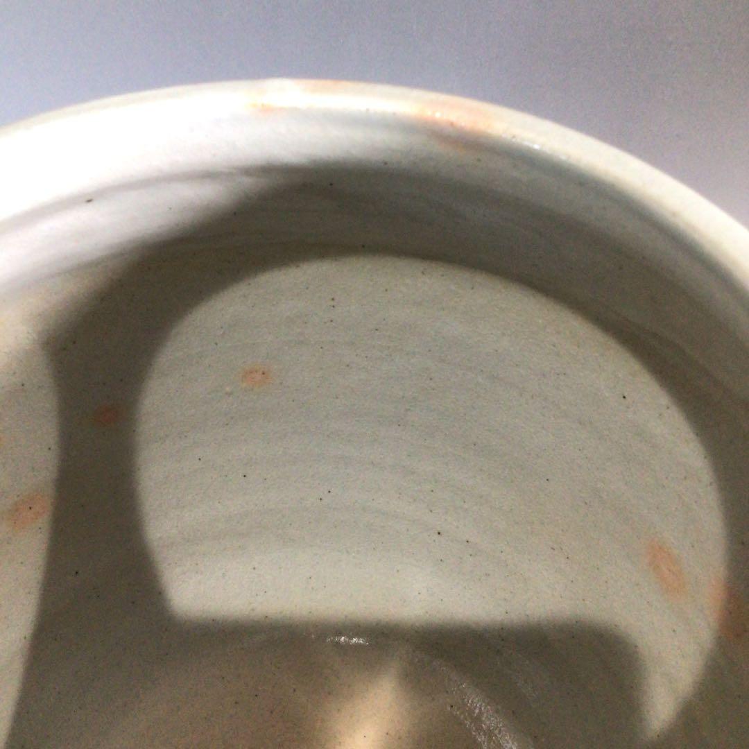 P688 水指 『平安 陶楽造』『御本手三島』『耳付水指』 共箱