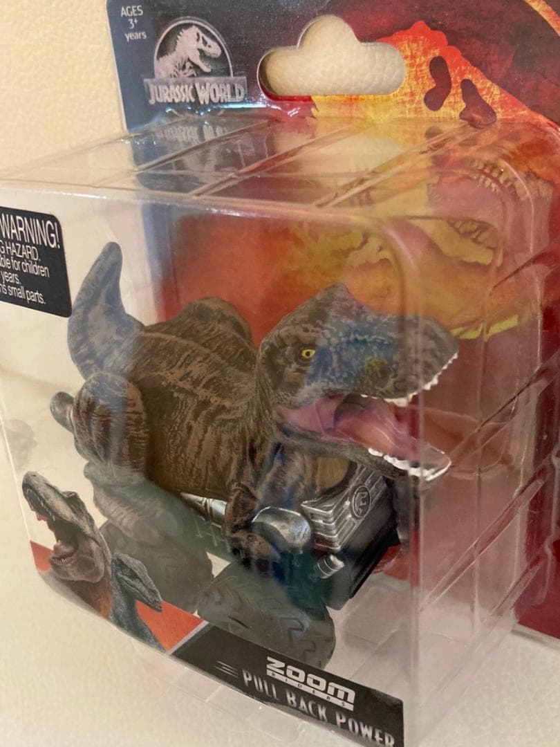 【人気】ジュラシックワールド　プルバッグミニカー 4台セット！