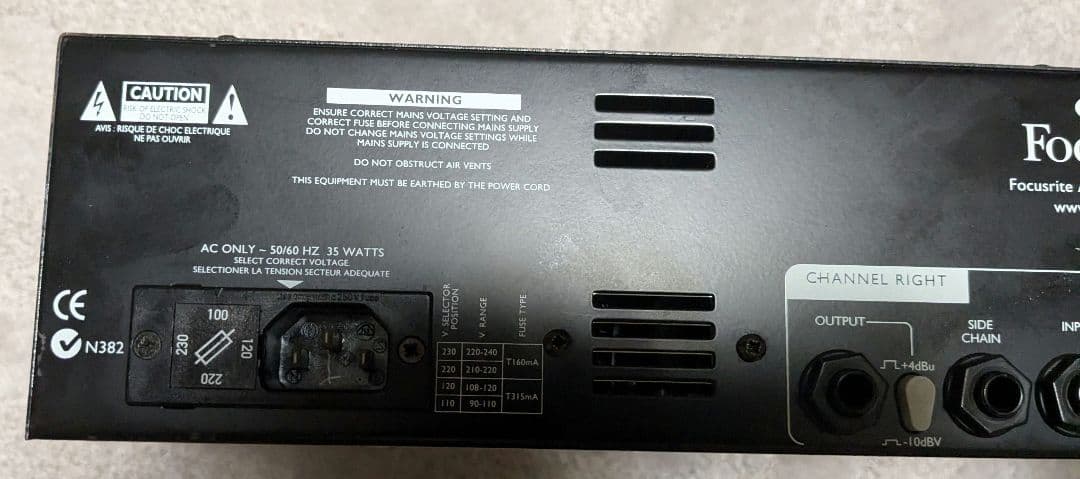 配信機器・PA機器・レコーディング機器 FOCUSRITE platinum Penta 2ch